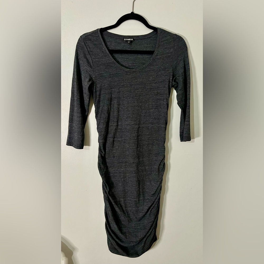 EUC Express Ruched Dress Size XS